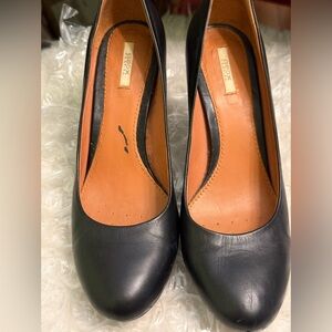 Geox Black Patent Italian Leather Pumps